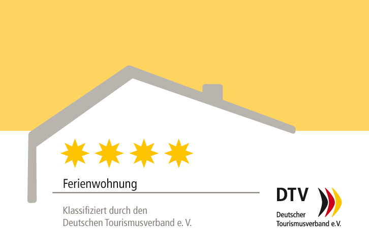 Logo DTV-Kl_Schild_Ferienwohnung_4-Sterne
